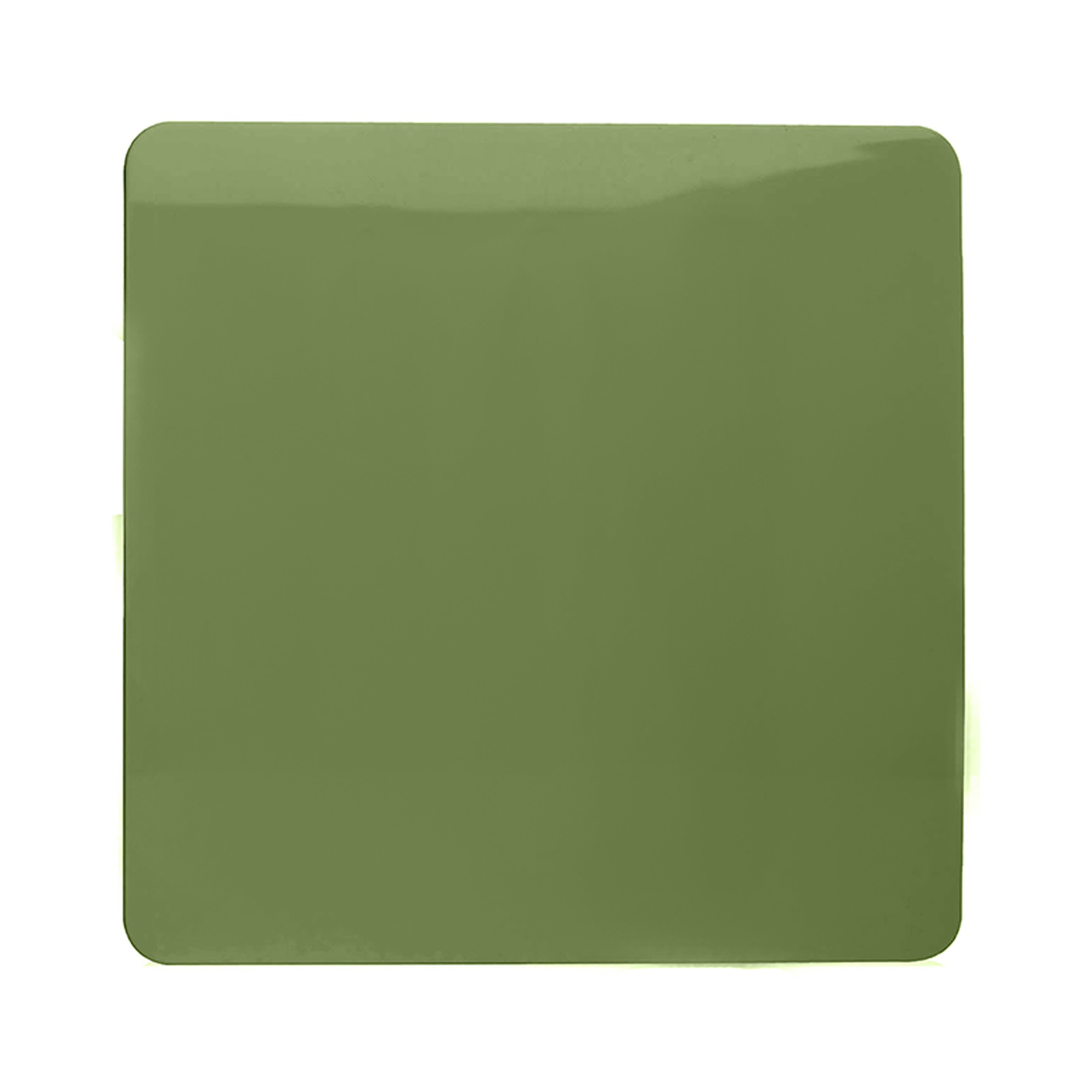 ART-BLKMG  1 Gang Blanking Plate Moss Green